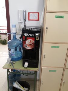 maquina de cafe vending en coligo de vigo