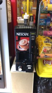 maquina de cafe en kiosco